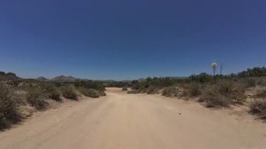 Vasquez Rocks Off Road West Driving Plate Front View 05 California USA
