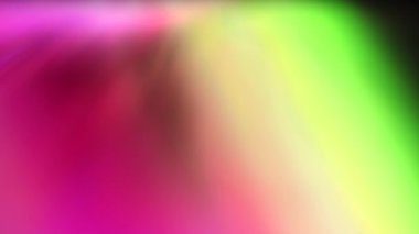 Siyah Arkaplanda Işık Animasyonunun Prism Renkleri Ray 'i