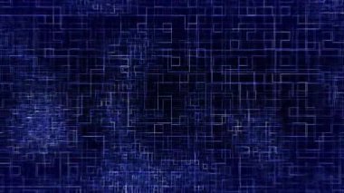 Koyu mavi devre döngüsü R Canlandırma Arkaplanı