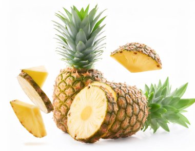 Taze bir ananas.