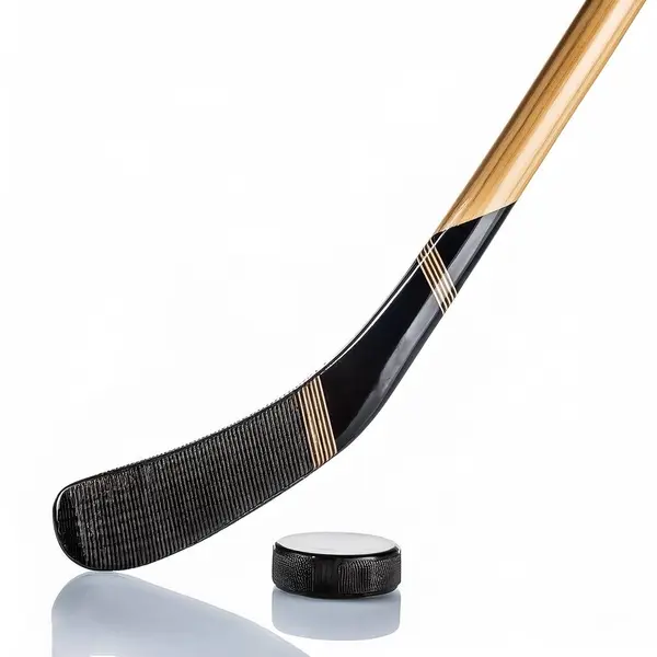 stock image hockey stick isolated on white background