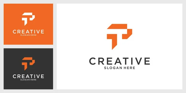Letter Logo Design Template Vector — Vetor de Stock