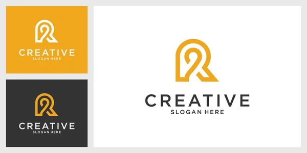 Initial Letter Vector Logo Design Concept Gráficos De Vetores