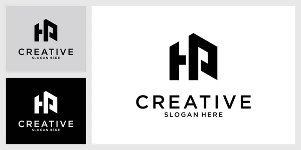 Initial Letter Logo Design Vector —  Vetores de Stock