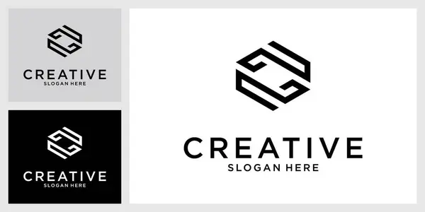 Initial Letter Logo Design Vector — Stockvector
