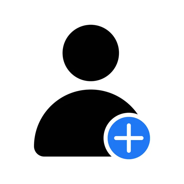 Add To Friends Vector Icon, High Quality Black Style Vector  Icons