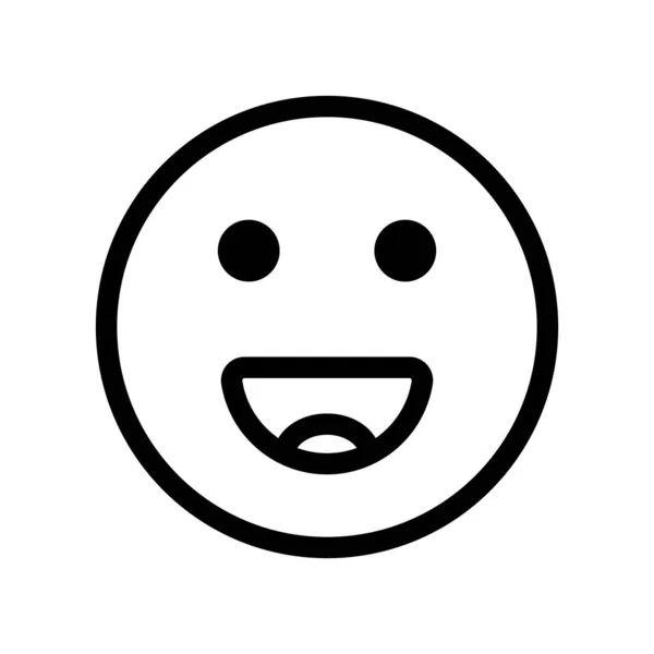 Smile Happy Emoji Icon Vector Illustration, Smile Happy Emoji Icon Vector Illustration, Flat Style Isolated On White Background