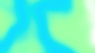 Estetik açık mavi, açık yeşil ve beyaz gradyan animasyon arka planı, döngü oynatmak için ideal. 4K Görüntüsü Soyut Holografik Çoklu Renkli Sinema Grafiği Dokusuyla Canlandırılmış Gradyan.