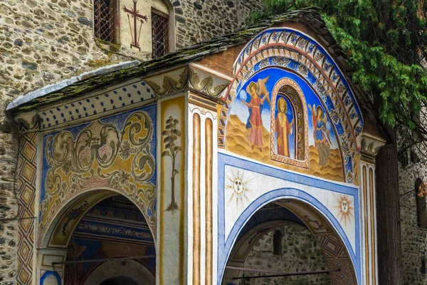 Wejście Klasztoru Rila Bułgarii — Zdjęcie stockowe