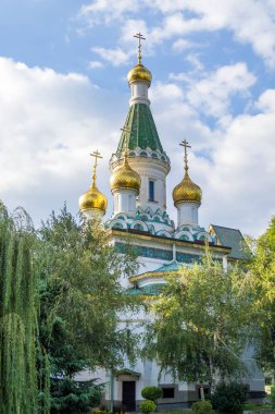 Bulgaristan 'ın Sofya kentinde Mucize Yaratan Aziz Niklas Kilisesi.