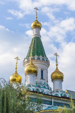 Bulgaristan 'ın Sofya kentinde Mucize Yaratan Aziz Niklas Kilisesi.