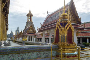 Wat Phra Kaew Bangkok, Tayland 'daki Büyük Saray' da.