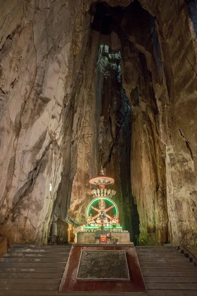 Sitting Buddha Statue Marble Mountains Cave Nang Vietnam — Stock Photo, Image