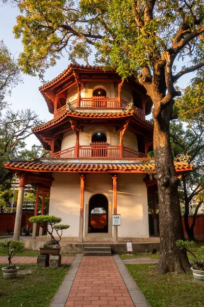 stock image Tower at Tainan Confucius Temple in Taiwan.