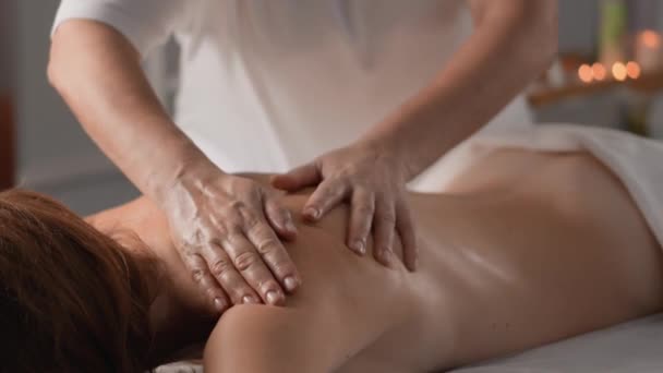 Relâchez Tension Rétablissez Harmonie Intérieure Grâce Massage Visant Apaiser Les — Video