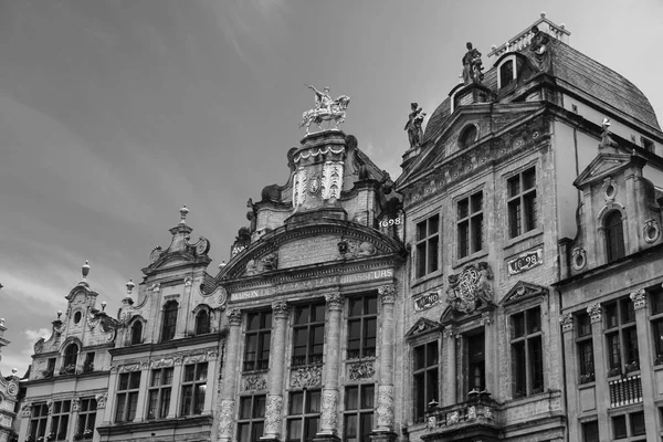 Bruselas Bélgica Brewers House Desde Año 1698 Fachada Edificios Gran —  Fotos de Stock