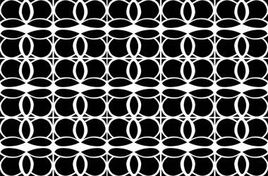 Background Vector Stencil, Black and White