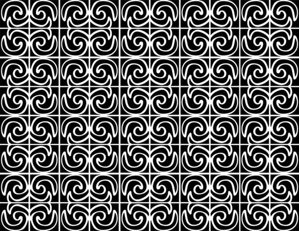 Background Vector Stencil Black White — Stock Vector