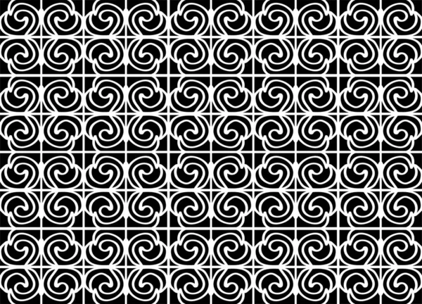 Background Vector Stencil Black White — Stok Vektör