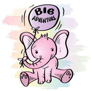 Şirin bir fille büyük macera mektupları.