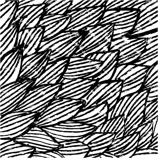 Abstract Doodle Ontwerpen Hand Tekening Illustratie — Stockvector