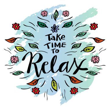  Gevşemek için zaman ayırın..