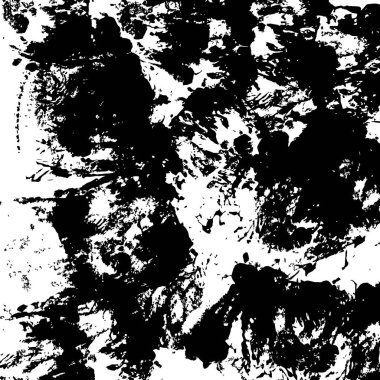  soyut siyah ve beyaz grunge arkaplan dokusu vektör çizimi.