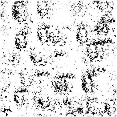  soyut siyah ve beyaz grunge arkaplan dokusu vektör çizimi.