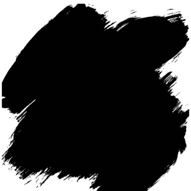 Vektör grunge fırça darbeleri. Elle çizilmiş mürekkep çizimi. Soyut arkaplan.