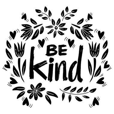 Aklına mukayyet ol. İlham verici bir alıntı. El yazısı. Vektör illüstrasyonu.