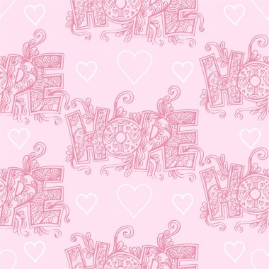 Kalpleri ve umutları olan kusursuz bir düzen. Vektör illüstrasyonu.