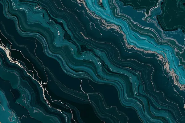 Yüksek çözünürlük Lüks, akışkan sanat eserleri, boya karışımı, parıldayan altın damarlar. Yumuşak ve rüya tasarımı.