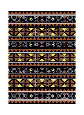 Kusursuz çiçek desenleri, soyut dikişsiz geometri desenleri. Duvar kağıdı tasarımı için illüstrasyon rengi