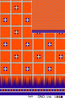 Kusursuz çiçek desenleri, soyut dikişsiz geometri desenleri. Duvar kağıdı tasarımı için illüstrasyon rengi