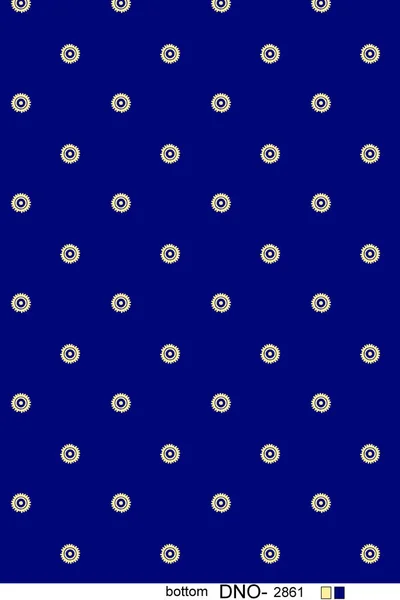 Ilustracja Bezszwowego Kwiatowego Wzoru Abstrakcyjny Bezszwowy Wzór Geometrii Ilustracja Kolor — Zdjęcie stockowe