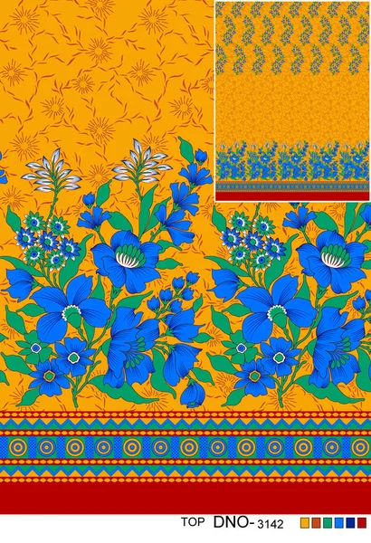 Illustration of seamless floral pattern,abstract seamless geometries pattern. illustration color for wallpaper design