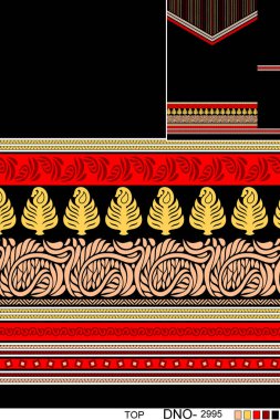 Kusursuz çiçek desenleri, soyut dikişsiz geometri desenleri. Duvar kağıdı tasarımı için illüstrasyon rengi