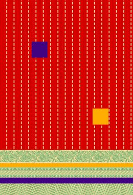 Kusursuz çiçek desenleri, soyut dikişsiz geometri desenleri. Duvar kağıdı tasarımı için illüstrasyon rengi