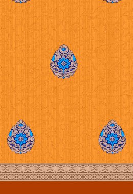 Kusursuz çiçek desenleri, soyut dikişsiz geometri desenleri. Duvar kağıdı tasarımı için illüstrasyon rengi