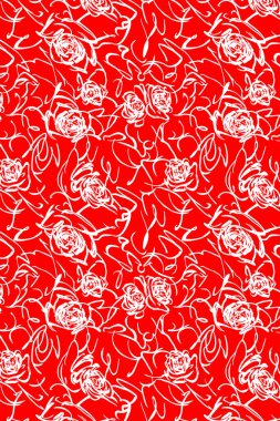 Antika yüzey çiçekli, dikişsiz desen dizaynı, çok renkli suluboya arka plan desenli çiçekler..