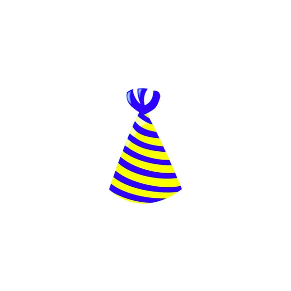 Vector Ilustración Fiesta Símbolo Cumpleaños Conjunto Colorido Divertido Signo Stock — Archivo Imágenes Vectoriales