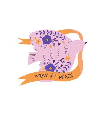 Kuşlar ve güvercinlerle barış için dua et.