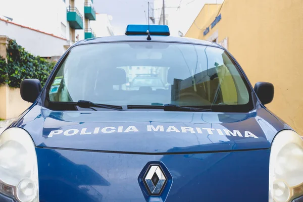 Figueira Foz Coimbra Portugal October 2020 Maritime Police Car Policia — Stockfoto