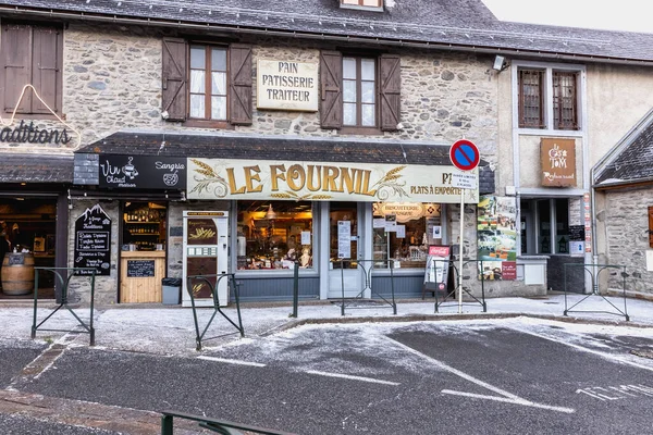 Saint Lary Soulan Franciaország December 2020 Fournil Pékség Pékség Város — Stock Fotó