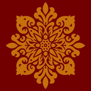 Çiçek desenli tasarım illüstrasyon vektörü. Arkaplan tasarımı için mükemmel. 