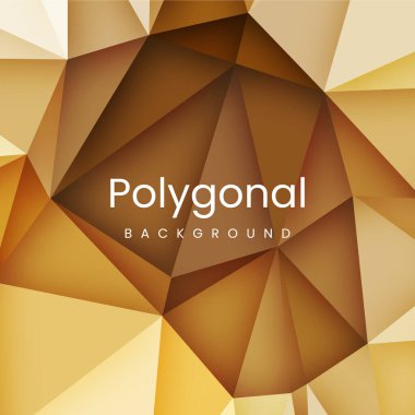 Çokgenler soyut arkaplan. Vektör çizimi. çokgen geometrik şekiller