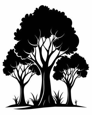 Ağaç'ın kara silüeti