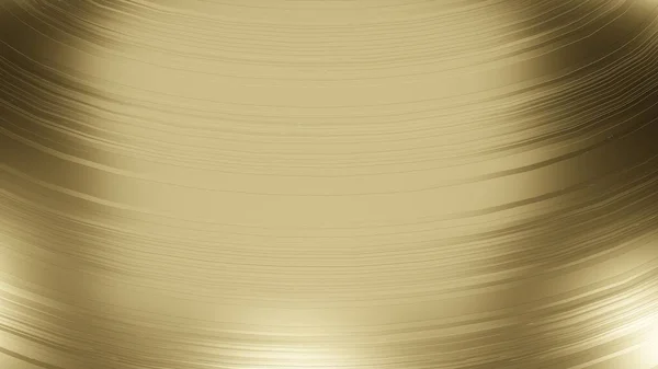抽象的なリップルラインと明るい金の表面 3Dレンダリング — ストック写真