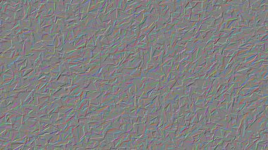 Gri yüzeyde renkli çokgen kenar çizgisi (3B Hazırlama)