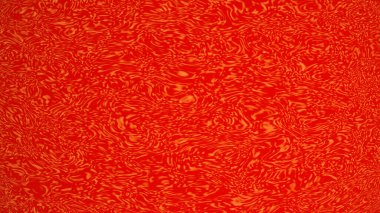 Güneş yüzeyinin kırmızı plazma dalgalanması (3D, 3B oluşturma)